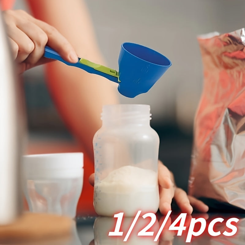 2-in-1 Proteïne Schep & Trechter – Lekvrij, Snel en Draagbaar