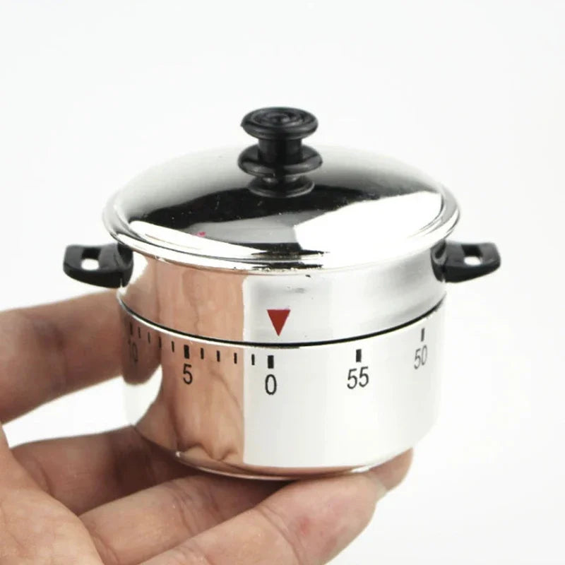 RVS Keuken Timer - 60 Minuten