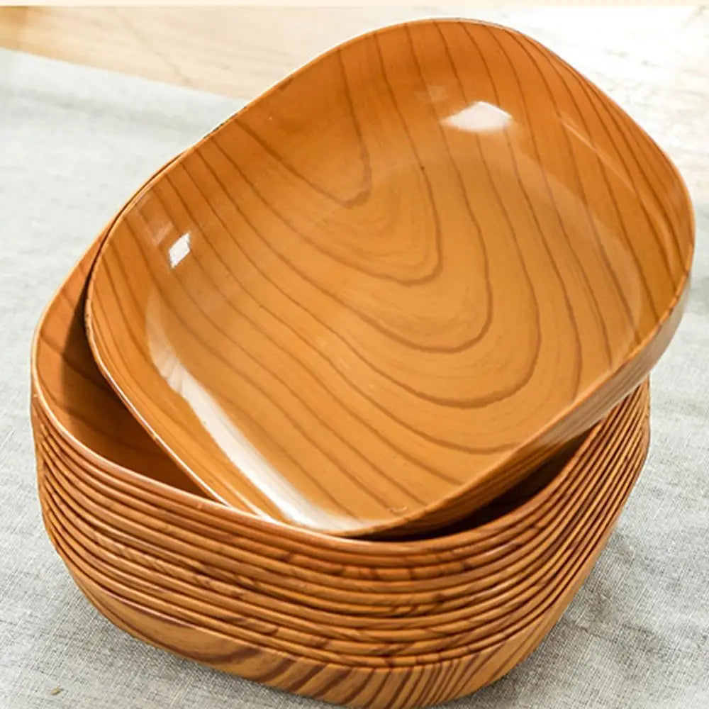 Houten Houtnerf Bord - Japans Design