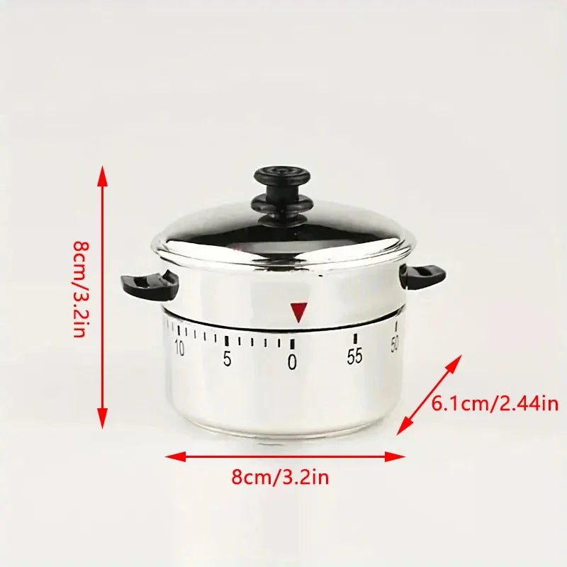 RVS Keuken Timer - 60 Minuten