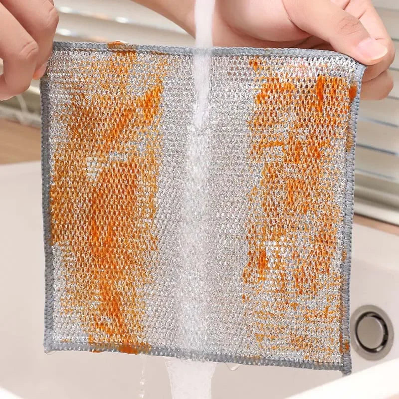 RVS Schoonmaakdoek - Herbruikbaar Staaldraat