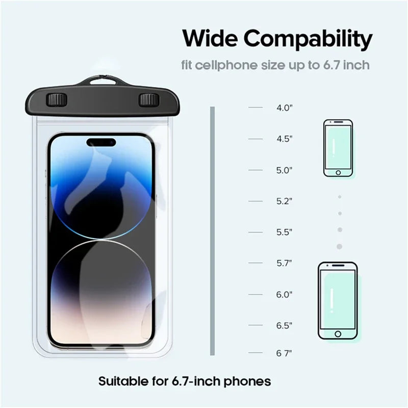 IP68 Waterdichte Telefoonhoes - Zwemmen