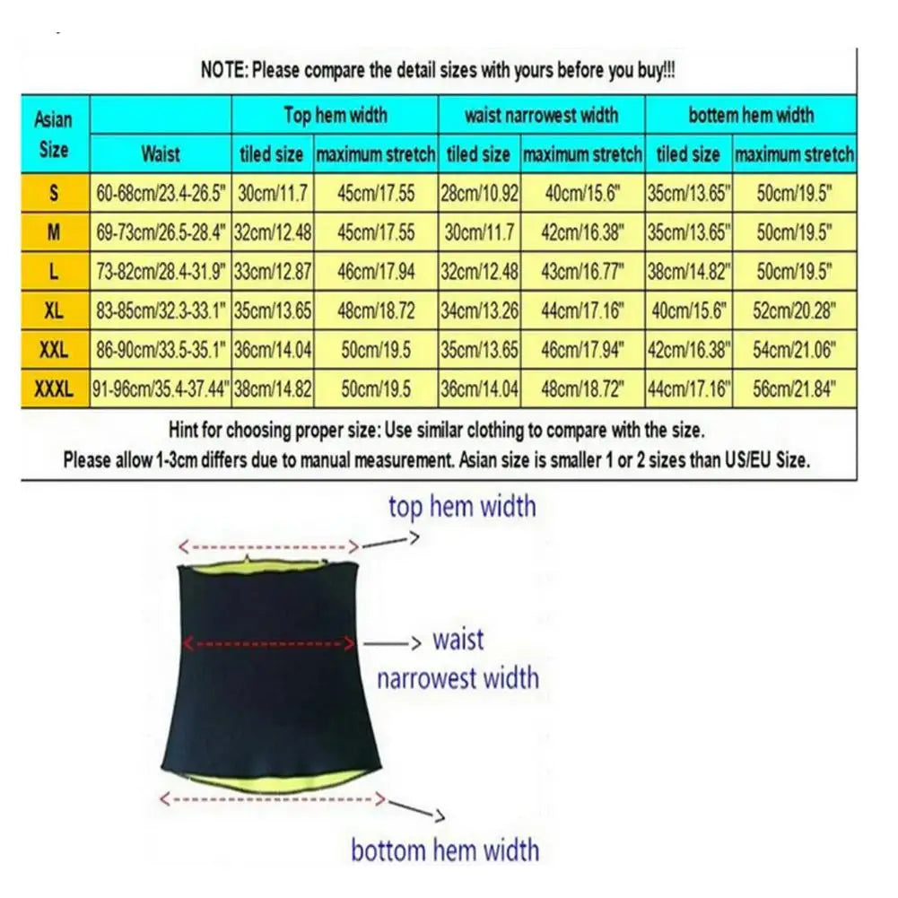 Neopreen Waist Trainer Corset - Buikcontrole