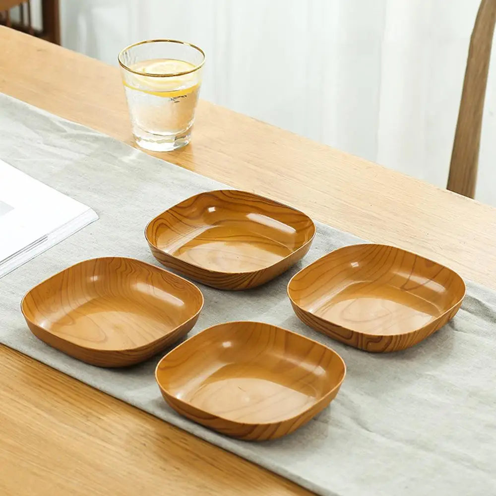 Houten Houtnerf Bord - Japans Design