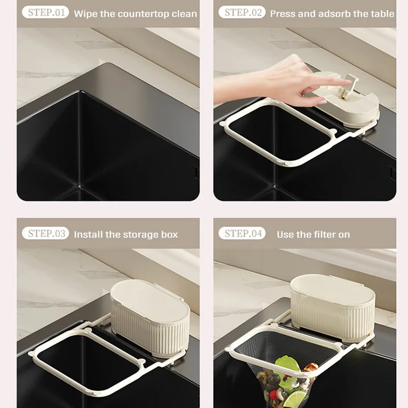 Gootsteen Filter - Opvouwbare Zeef