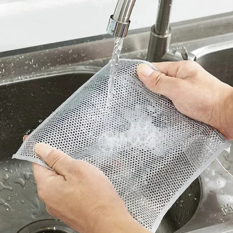 RVS Schoonmaakdoek - Herbruikbaar Staaldraat