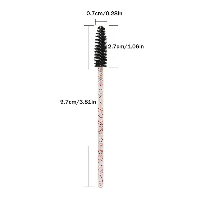 Wimper Kwast Tubes - Kleurrijke Strik