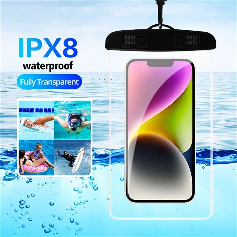 IP68 Waterdichte Telefoonhoes - Zwemmen