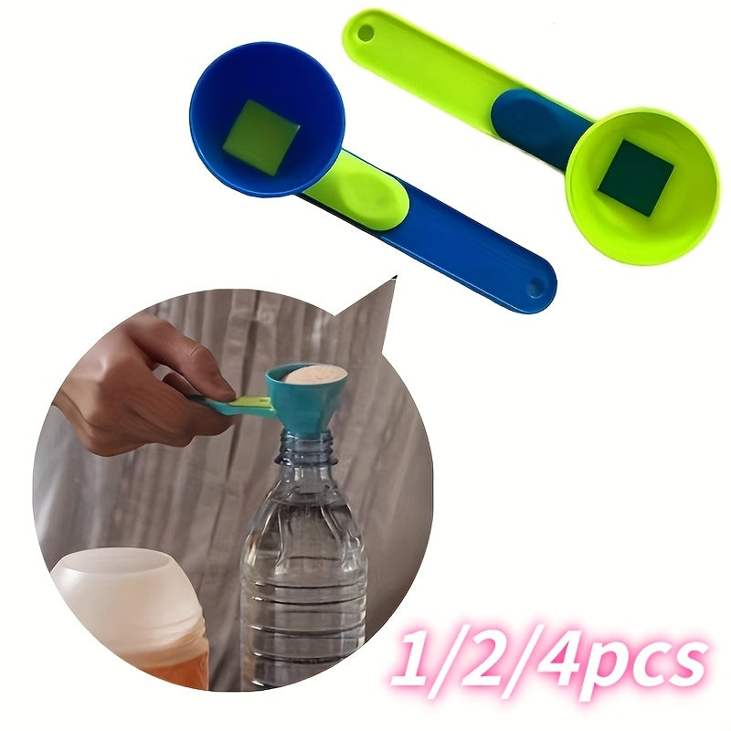 2-in-1 Proteïne Schep & Trechter – Lekvrij, Snel en Draagbaar